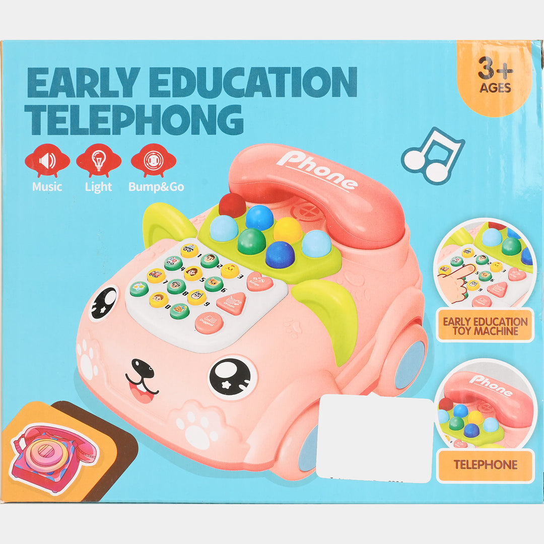 Electric Multifunctional Telephone Car with Light & Music