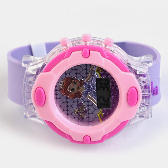 Character Wrist Watch With Light