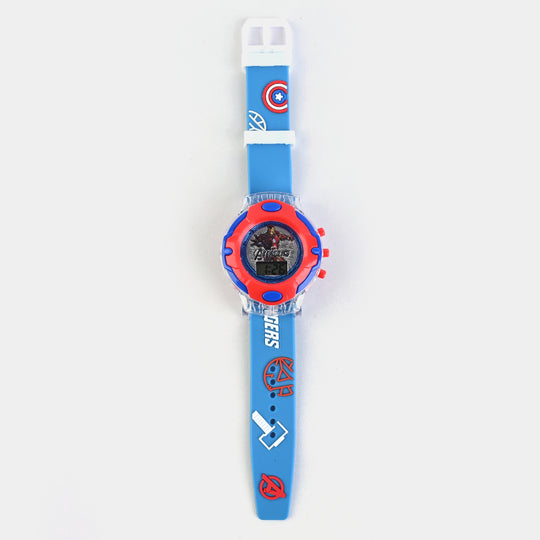 Character Wrist Watch With Light