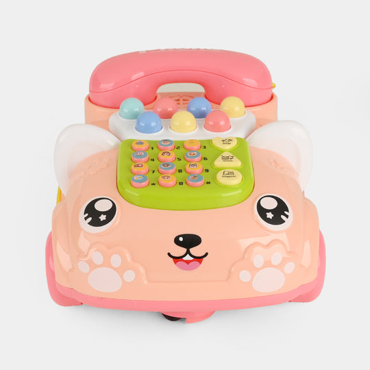Electric Multifunctional Telephone Car with Light & Music