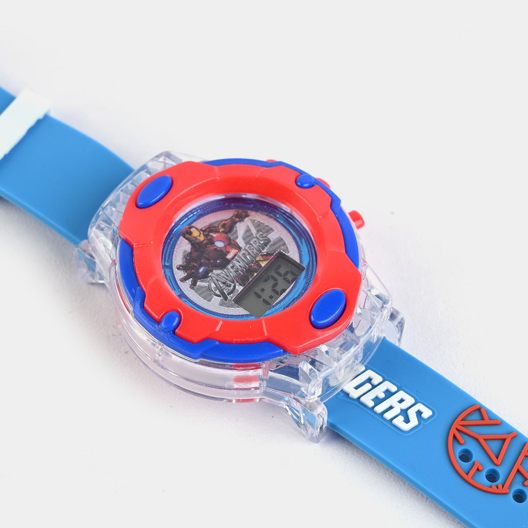 Character Wrist Watch With Light