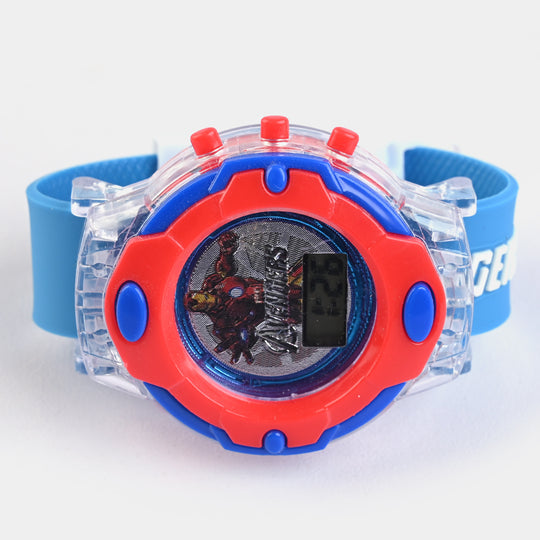 Character Wrist Watch With Light