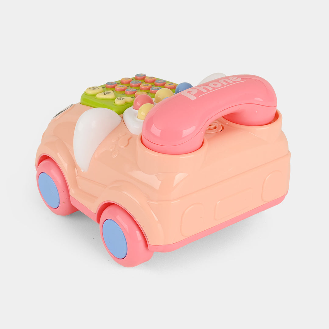 Electric Multifunctional Telephone Car with Light & Music