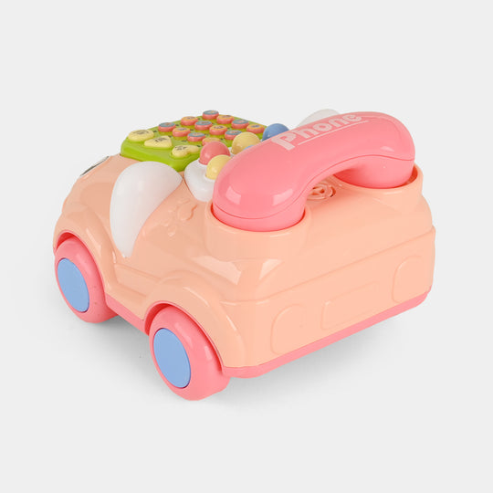Electric Multifunctional Telephone Car with Light & Music