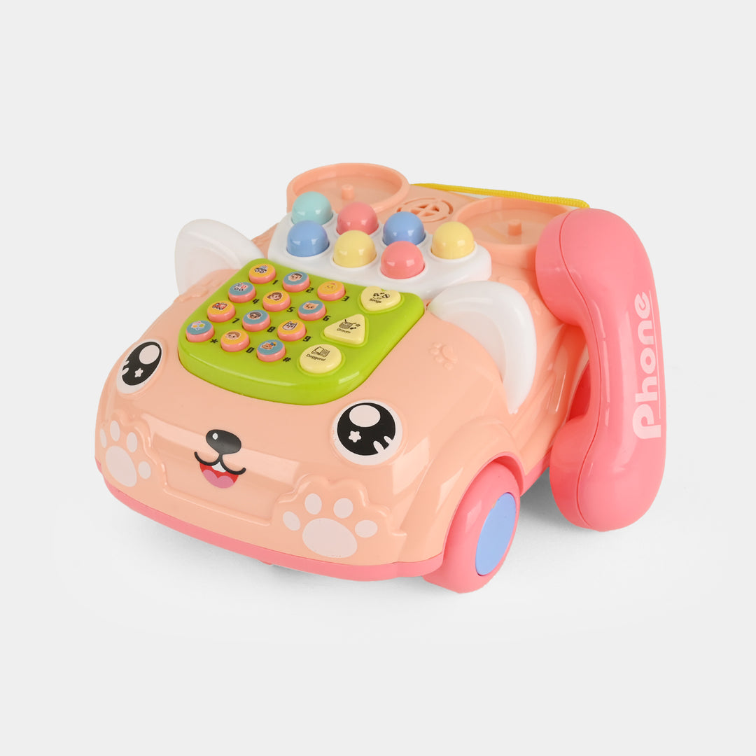 Electric Multifunctional Telephone Car with Light & Music