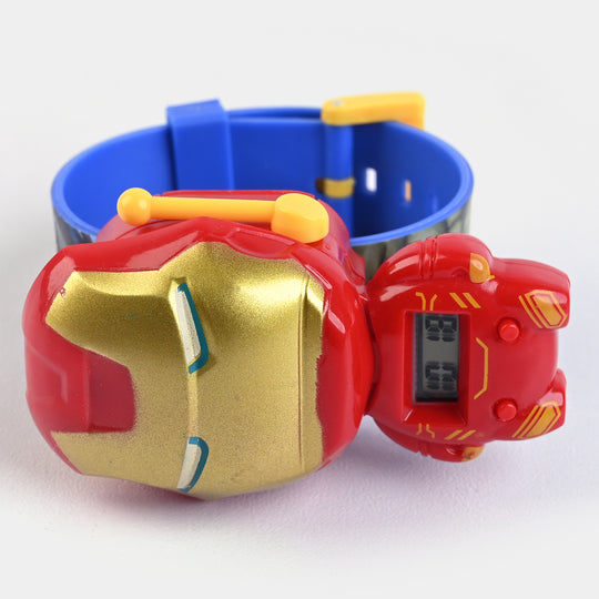 Digital  Wrist Watch Character  With Game