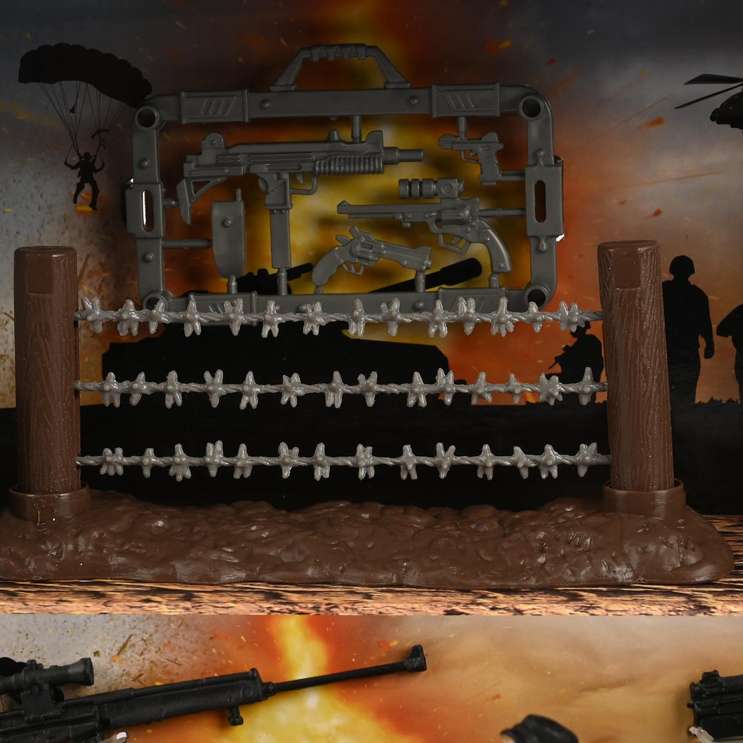 Military Action Figure & Vehicle Playset