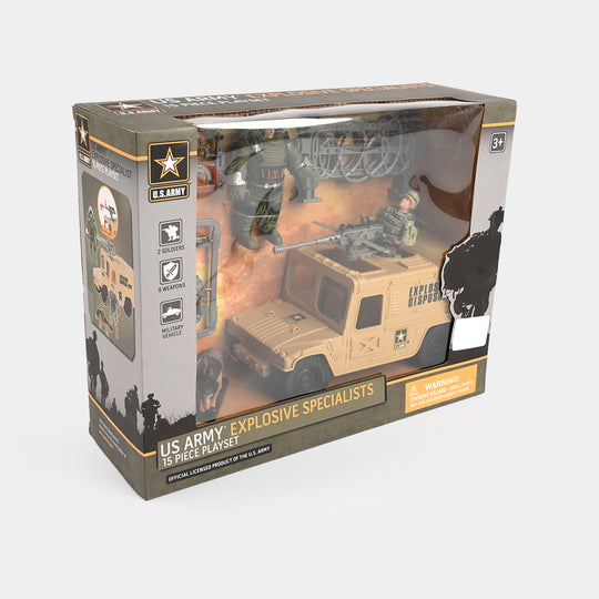 Army Explosive Specialists Playset for Kids