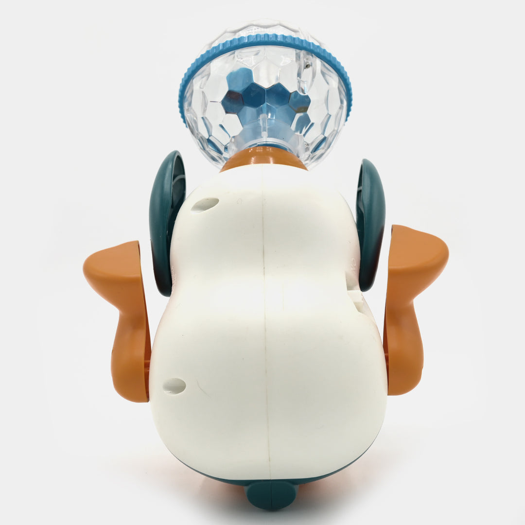 Light Rotating Electric Top Ball Penguin