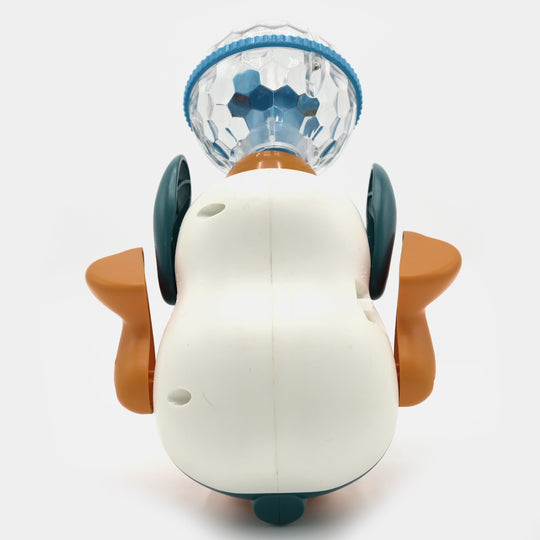 Light Rotating Electric Top Ball Penguin