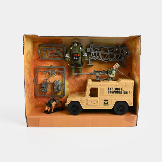 Army Explosive Specialists Playset for Kids