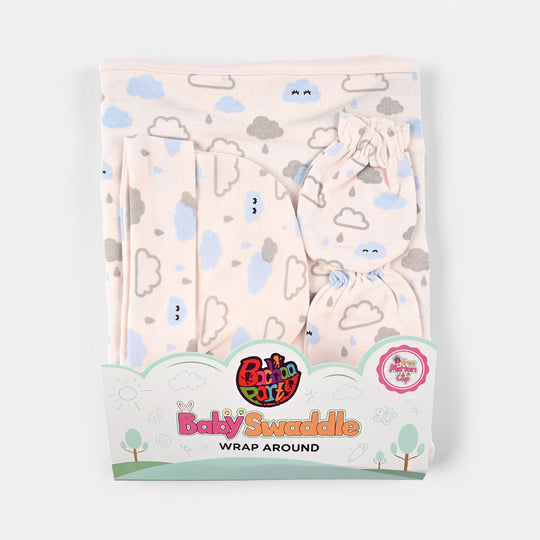 Infant Big Swaddle with Cap & Mittens