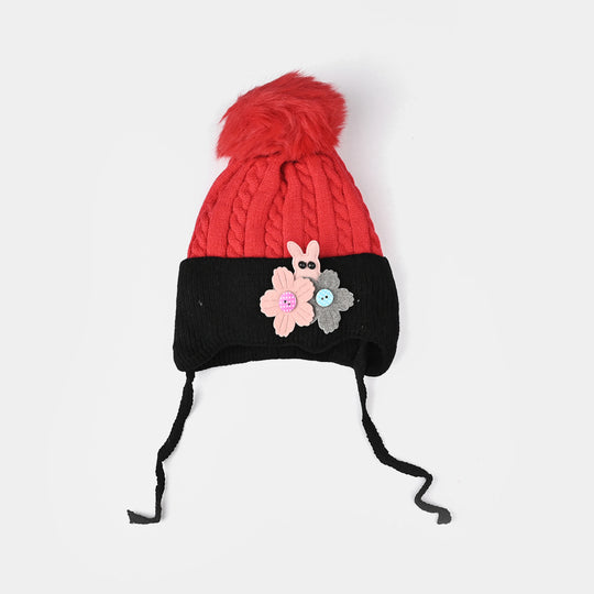 Baby Fancy Winter Woolen Cap | 12-18M