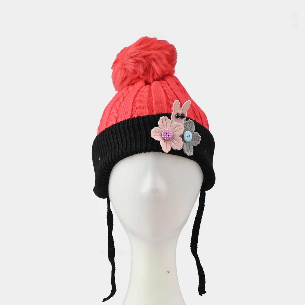 Baby Fancy Winter Woolen Cap | 12-18M