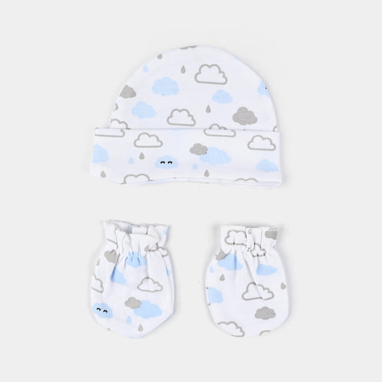 Infant Big Swaddle with Cap & Mittens