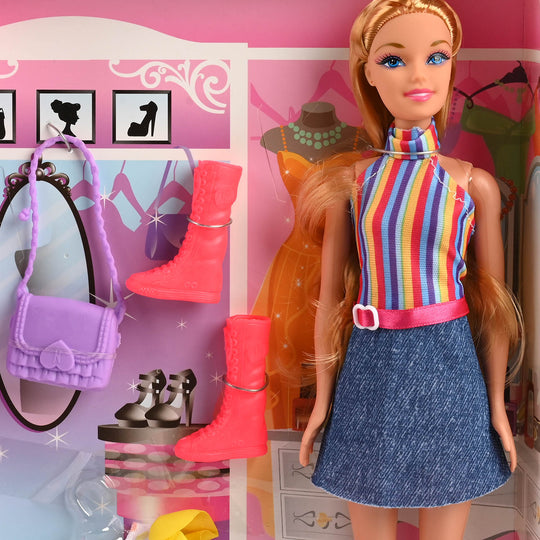 Fashion Doll Playset with Accessories