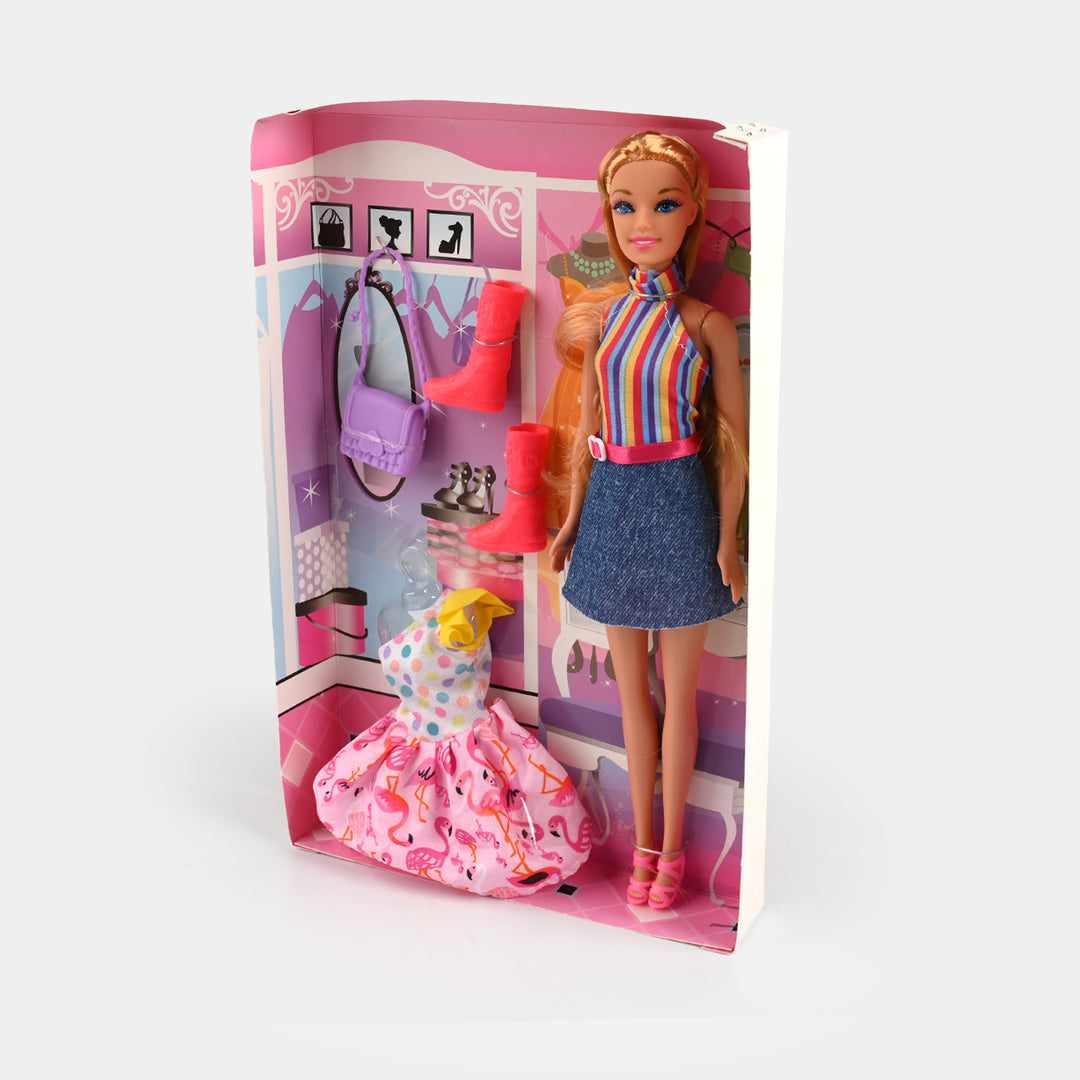 Fashion Doll Playset with Accessories