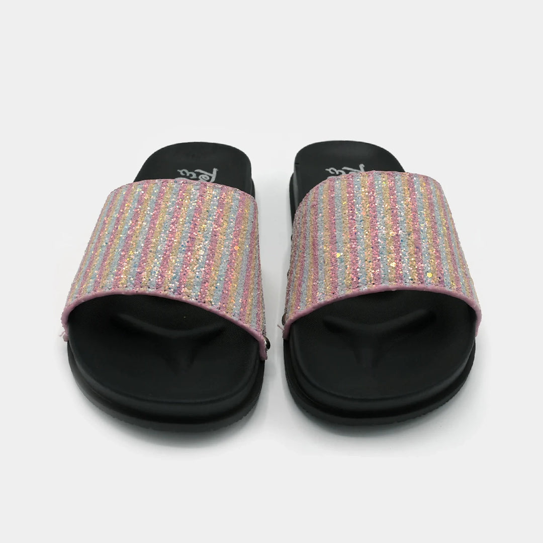 Teens Girls Casual Slipper CL-16-Pink