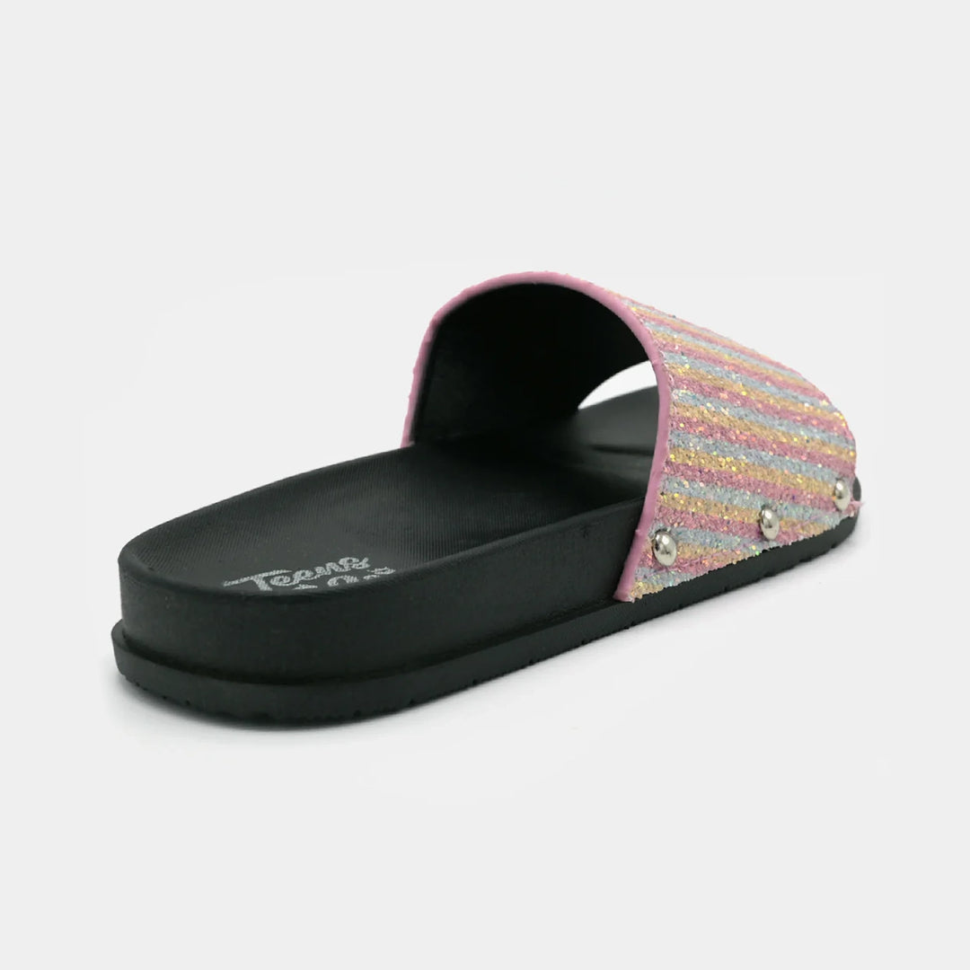 Teens Girls Casual Slipper CL-16-Pink