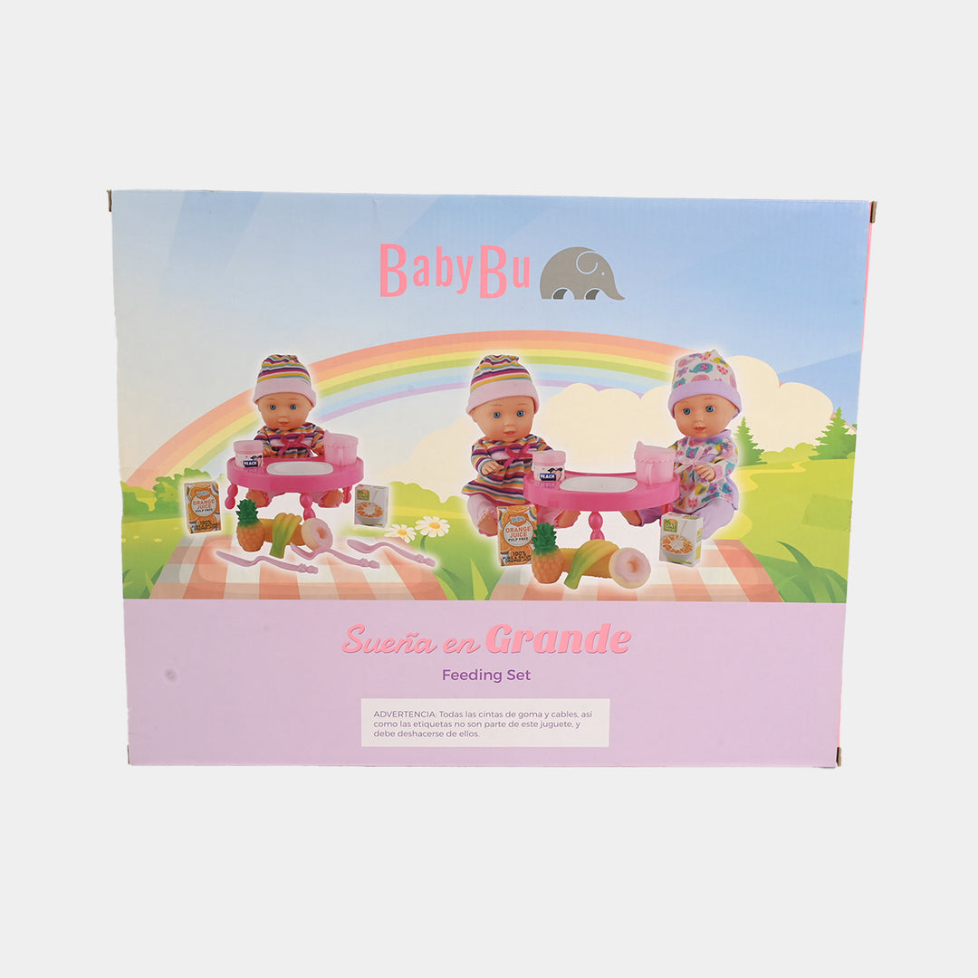 Baby Doll & Accessories Feeding Set