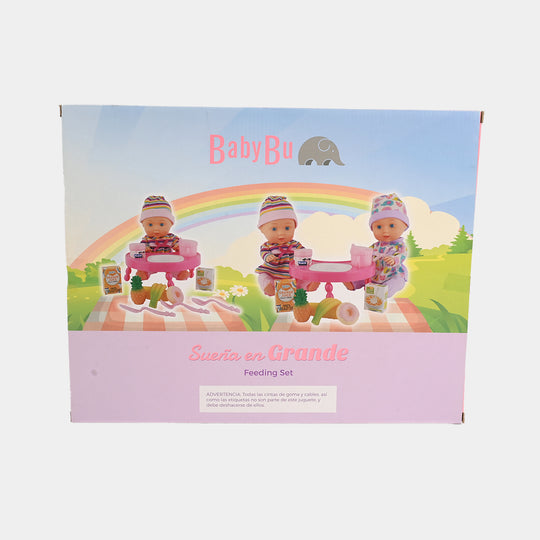 Baby Doll & Accessories Feeding Set