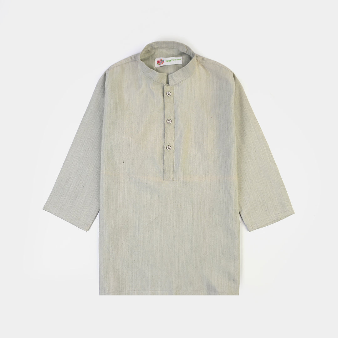 Infant Boys Jacquard Kurta Mix - PISTA