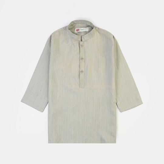 Infant Boys Jacquard Kurta Mix - PISTA