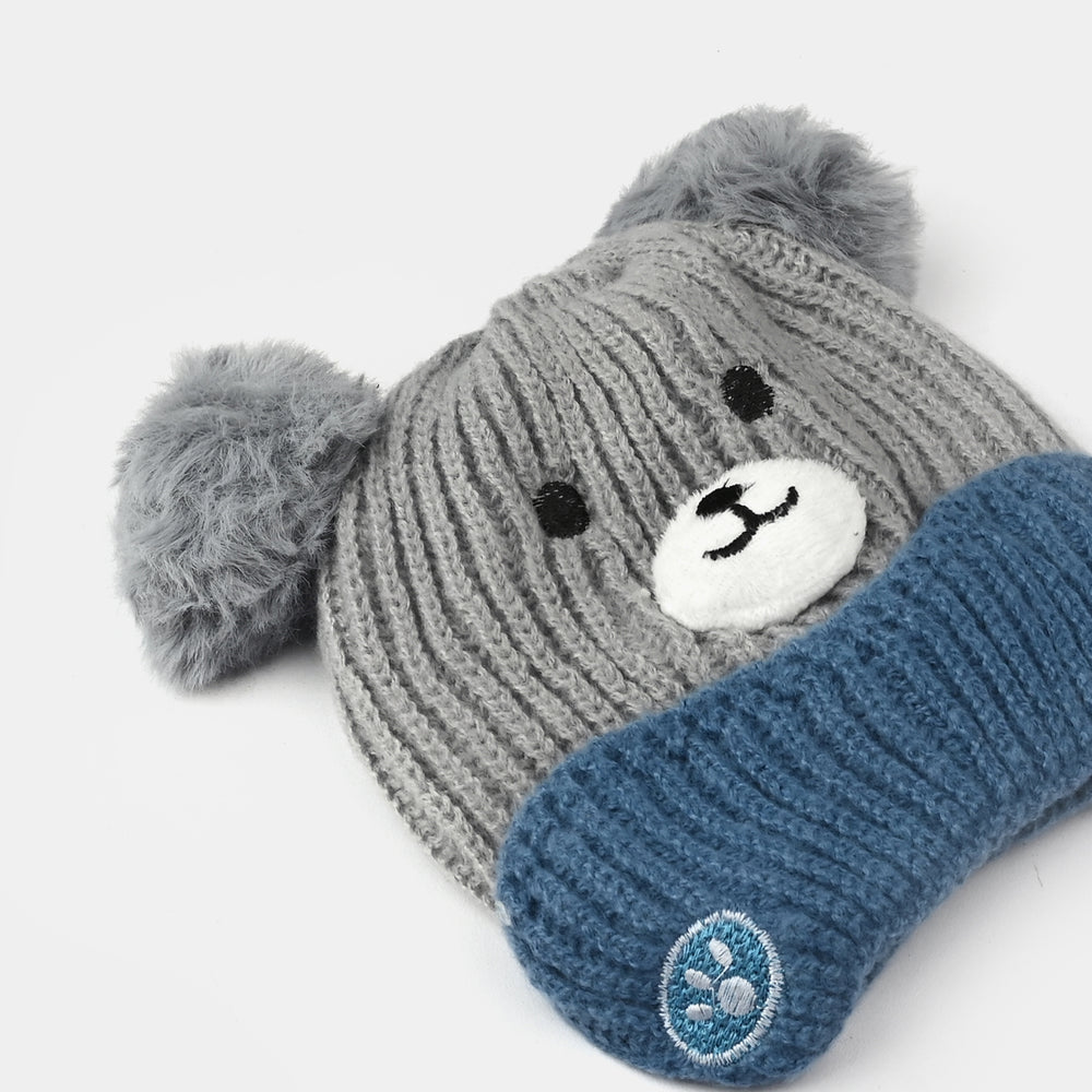 Baby Fancy Winter Woolen Cap | 12-18M
