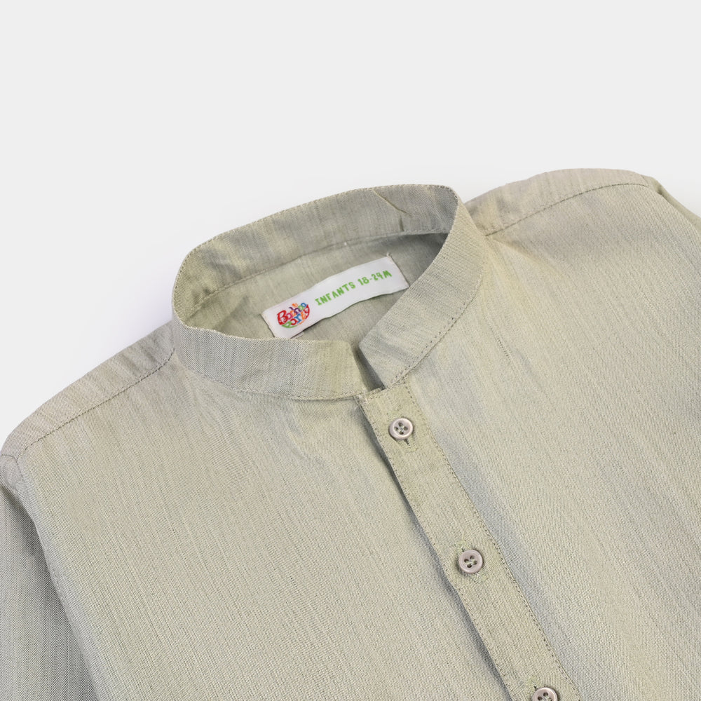 Infant Boys Jacquard Kurta Mix - PISTA