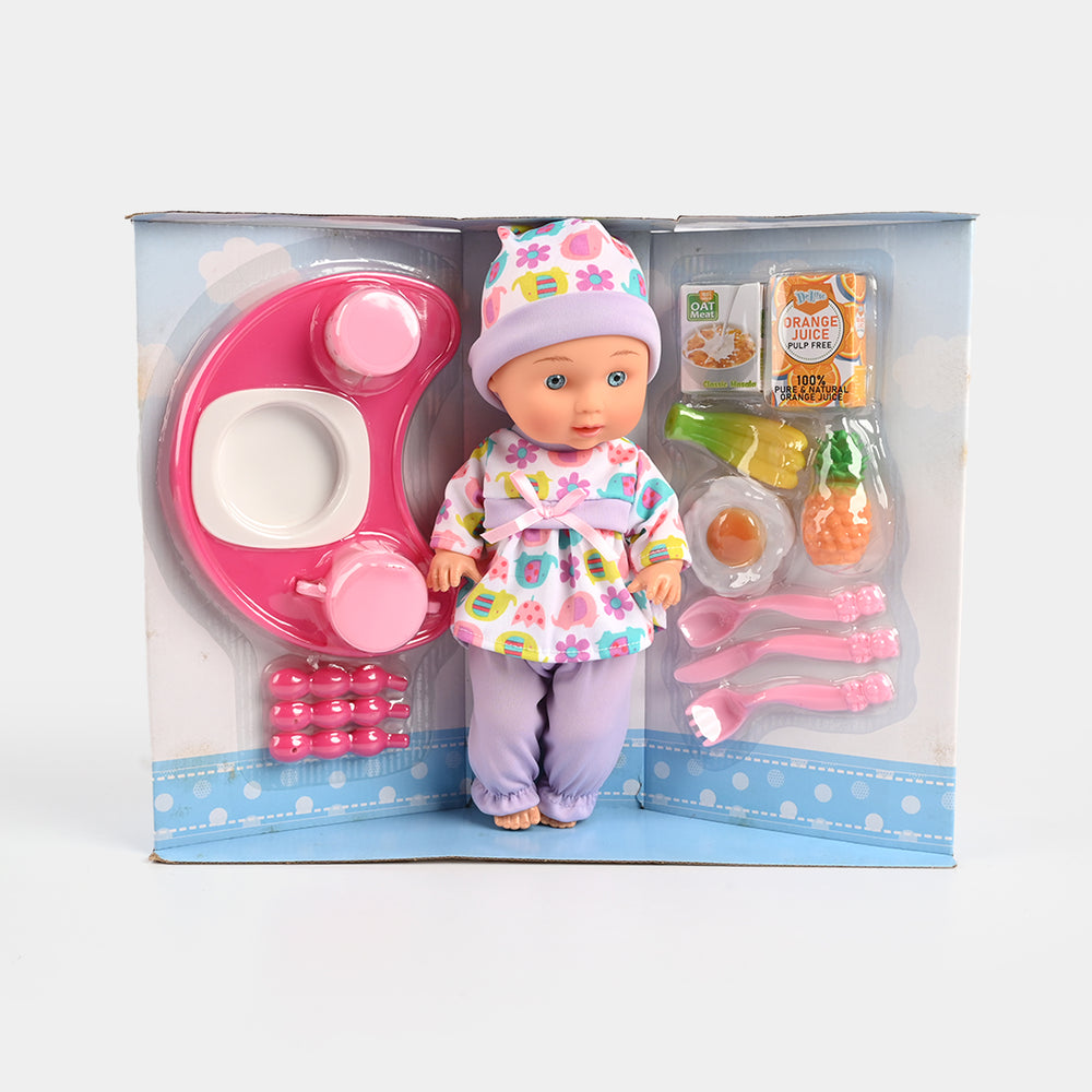 Baby Doll & Accessories Feeding Set