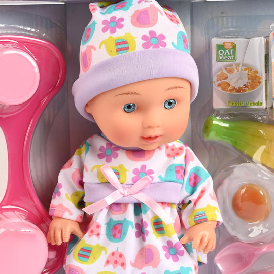 Baby Doll & Accessories Feeding Set