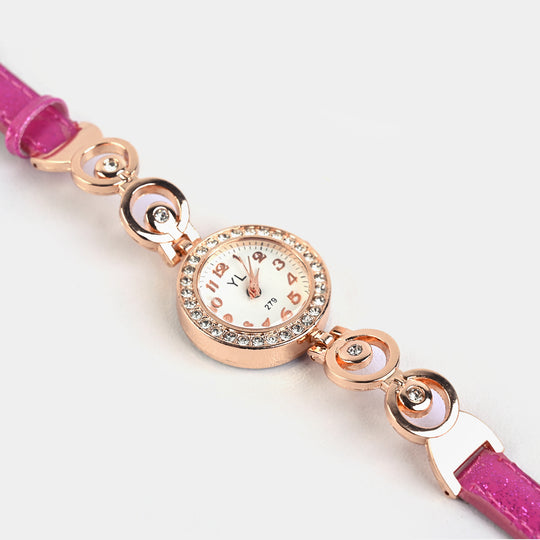 Elegant Fancy Watch For Girls