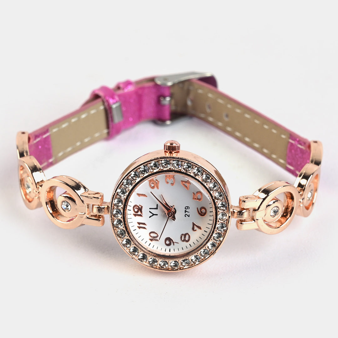 Elegant Fancy Watch For Girls