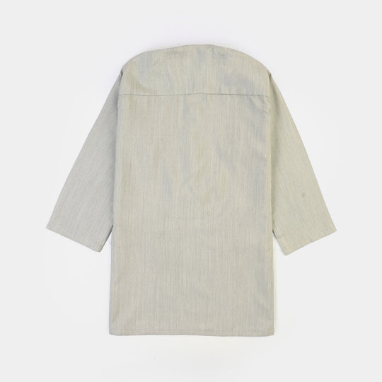 Infant Boys Jacquard Kurta Mix - PISTA