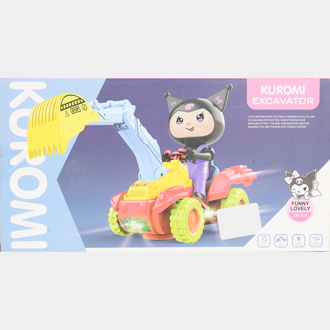 Electric Construction Vehicle with Light & Music