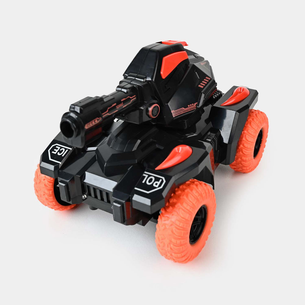 RC Full-Function Military Tank + Water Bomb For Kids