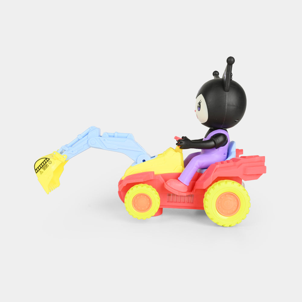 Electric Construction Vehicle with Light & Music