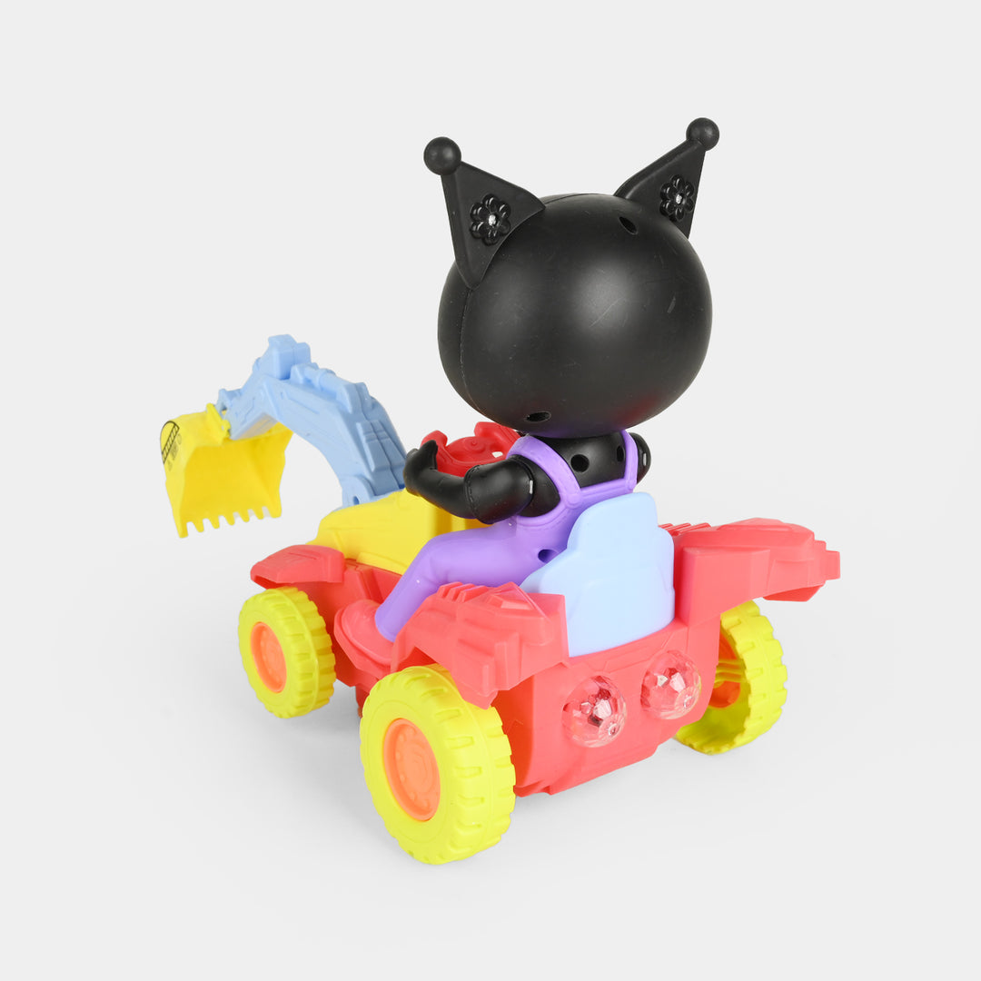 Electric Construction Vehicle with Light & Music