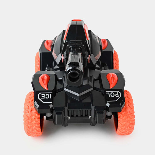 RC Full-Function Military Tank + Water Bomb For Kids