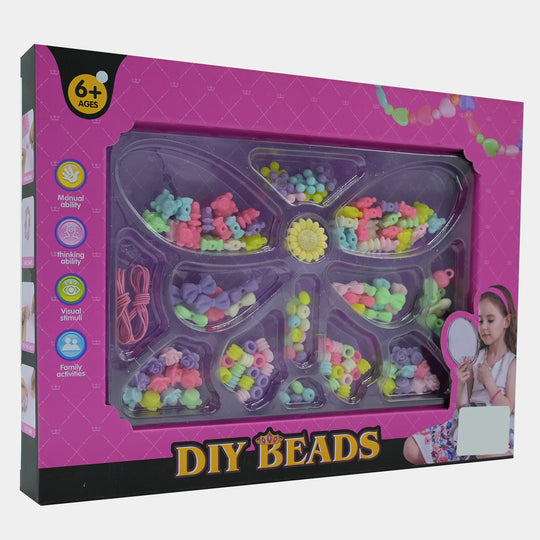 Beads Set For Creative Play For Girls