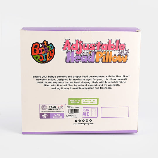 Adjustable Baby Head Support Pillow | 0M+