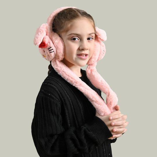 Cute & Protective Earmuff For Kids With Movable Ears