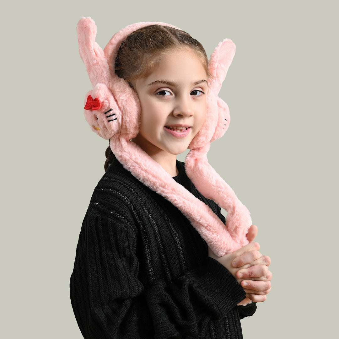 Cute & Protective Earmuff For Kids With Movable Ears