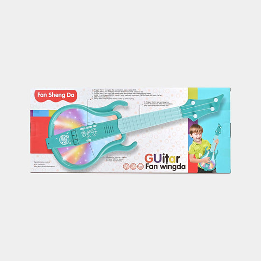 Guitar With Light & Music For Kids