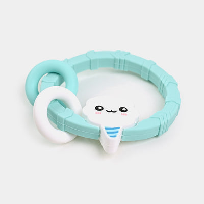 Baby Silicone Teether Ring 3M+