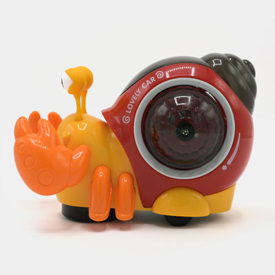 Projection Crab With Light & Music Toy For Kids