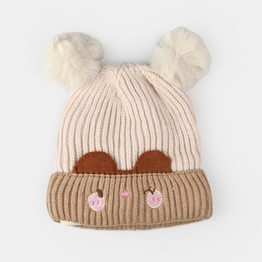 Baby Fancy Winter Woolen Cap | 12-18M
