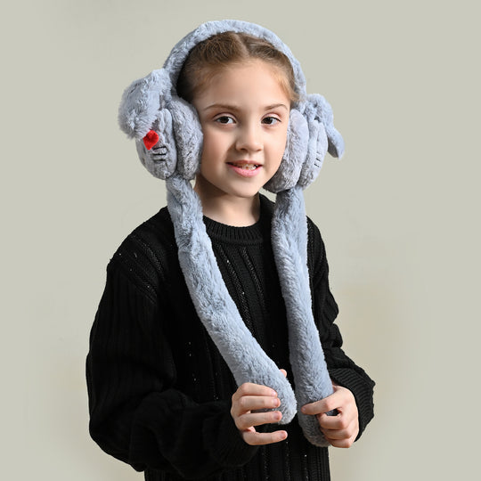 Cute & Protective Earmuff For Kids With Movable Ears