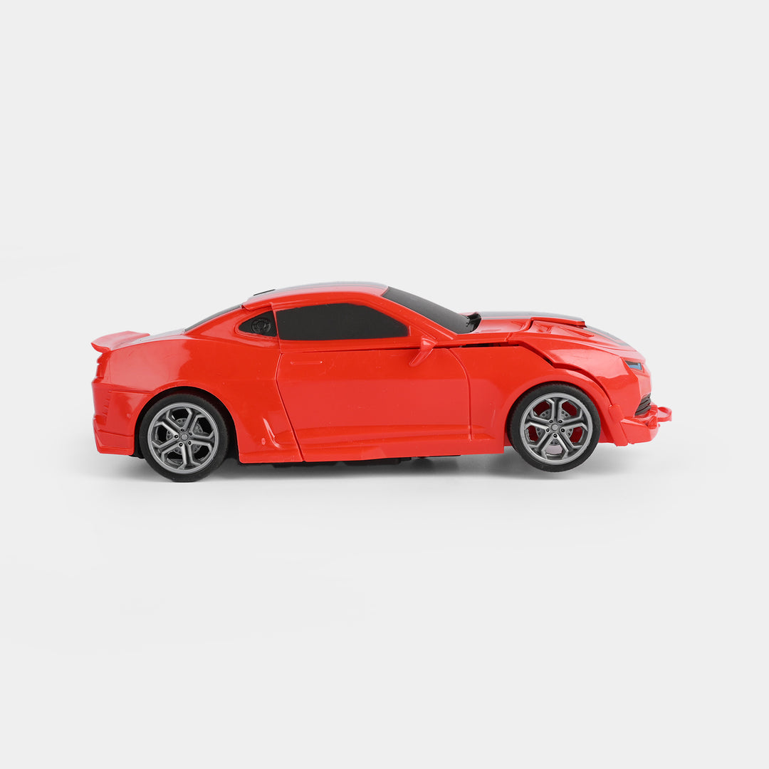 2-in-1 Dual Remote Control Transforming Vehicle Set