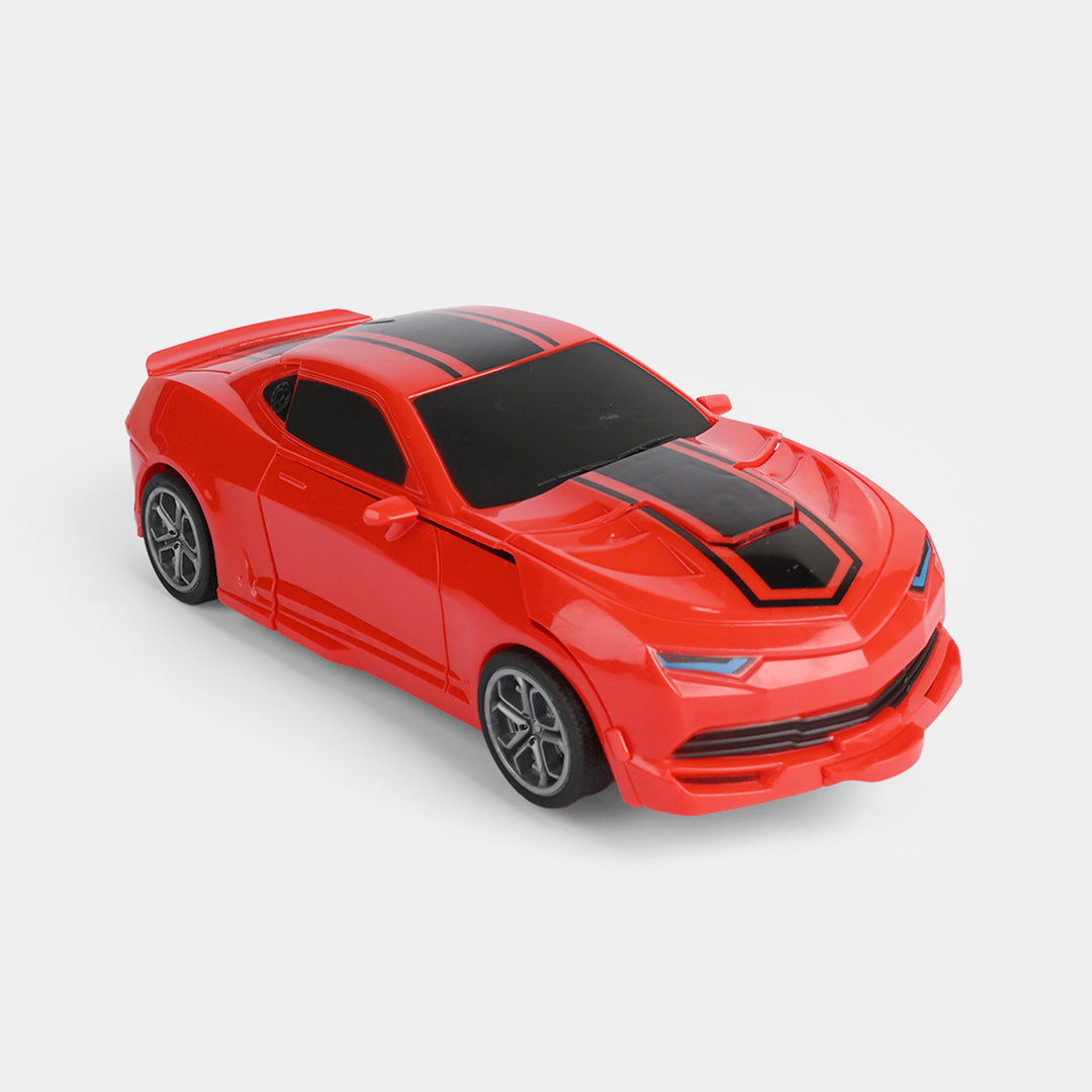 2-in-1 Dual Remote Control Transforming Vehicle Set